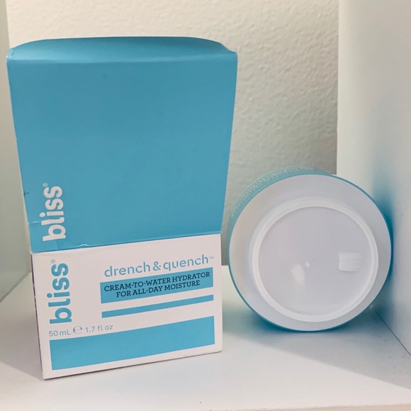 NIB Bliss drench in quench hydrator moisturizer - Picture 1 of 6
